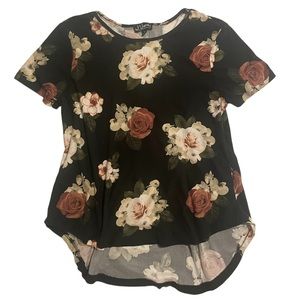 Two Medium Floral Tops